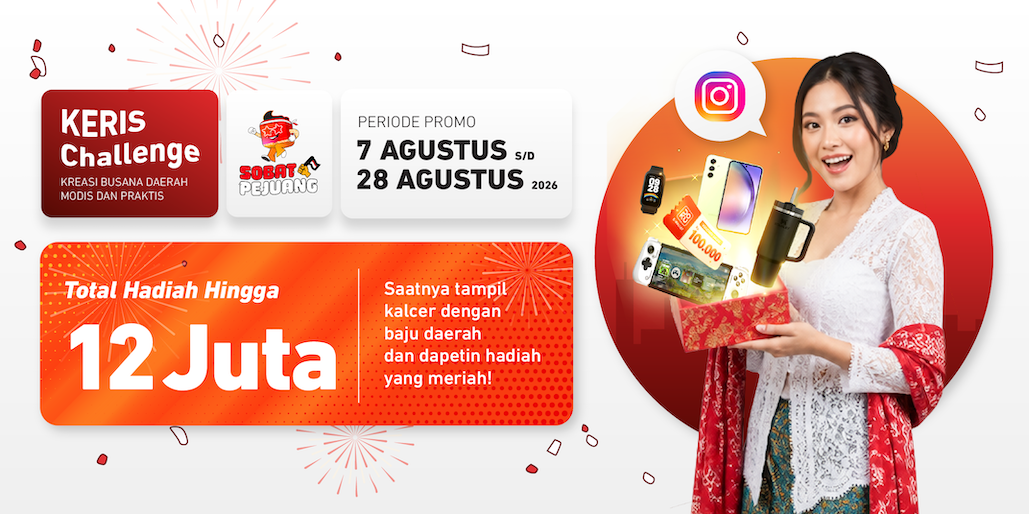 Tampil kalcer, hadiahnya spektakuler!